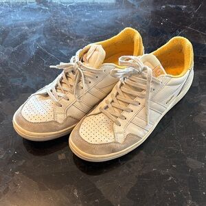 Gola White, Mustard and Tan Sneakers